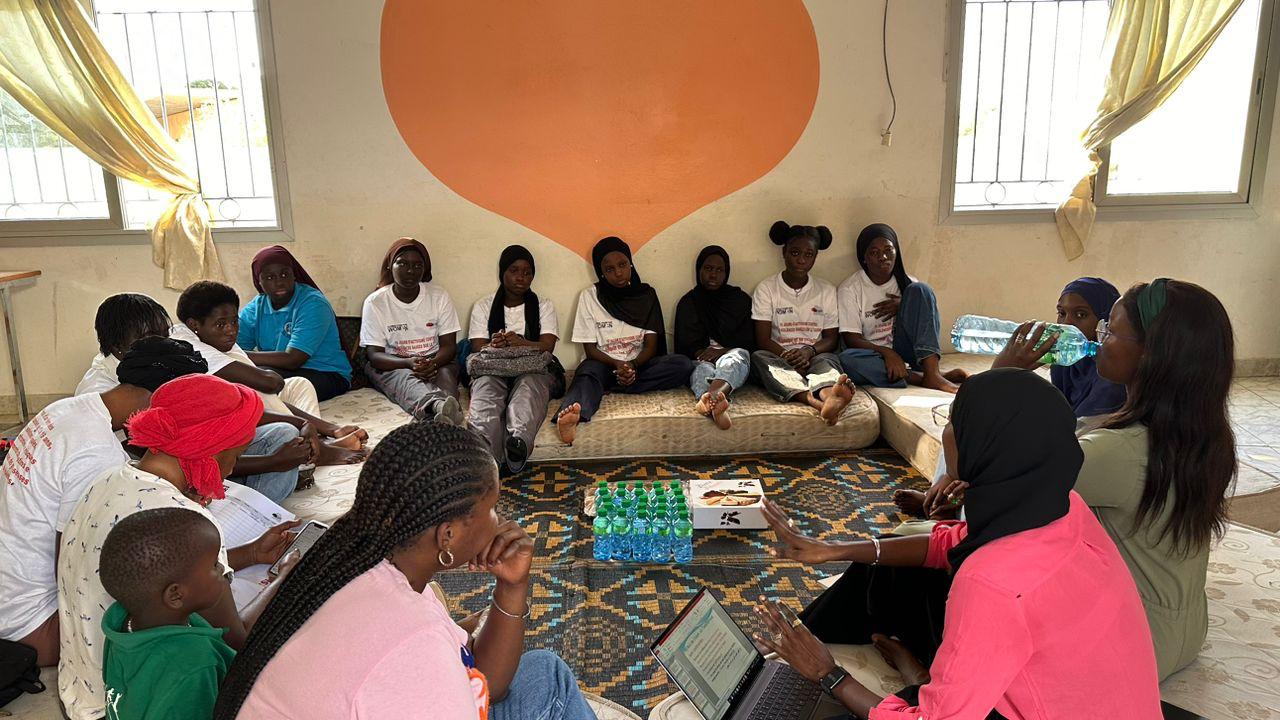 Atelier de formation des pairs éducatrices